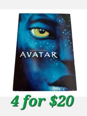 AVATAR 1 DVD James Cameron Film Cinematic Movie PG-13 SCIENCE FICTION Fantasy